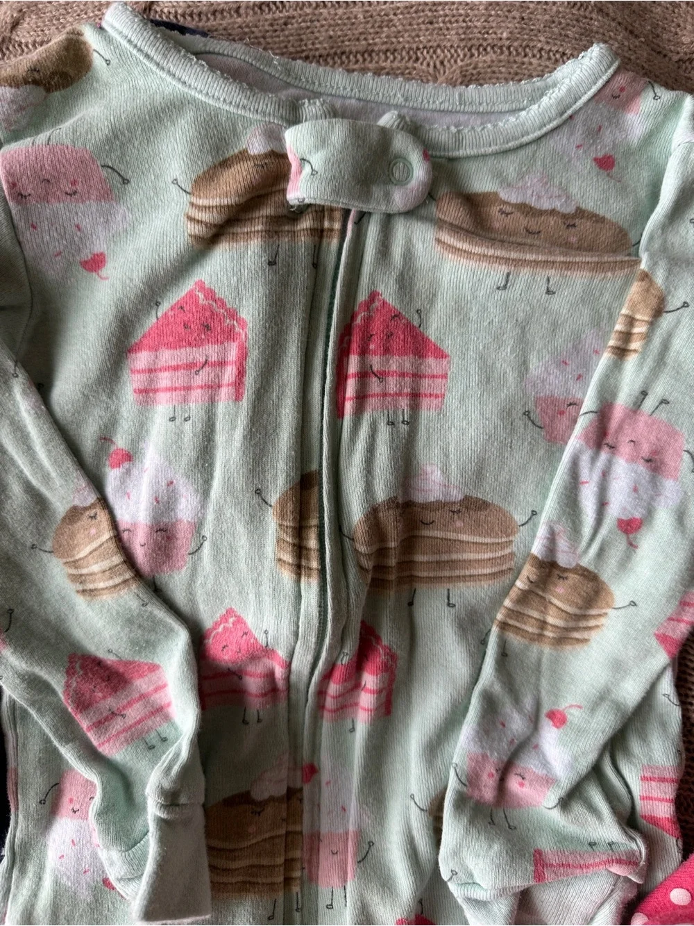 EUC Carter’s 5pc Baby Girl Pajama Bundle, 24 Months